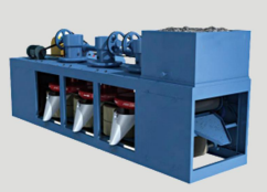 Three Disc Magnetic Separator